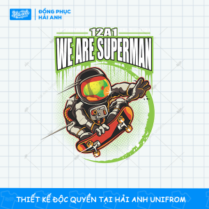 Mẫu Hình In Streetwear Graphic 12A1 We Are Superman chất lượng