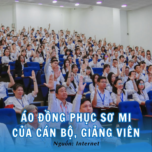 Áo sơ mi đặc trưng của các cán bộ, giảng viên trường SGU