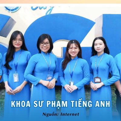 Áo dài sư phạm Tiếng Anh tôn dáng, mềm mại