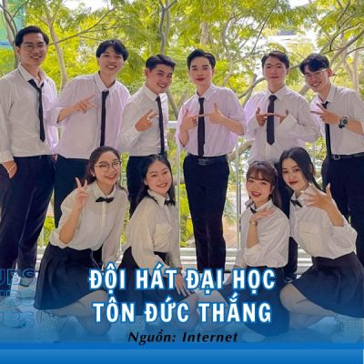 Đội hát ĐH Tôn Đức Thắng thanh lịch