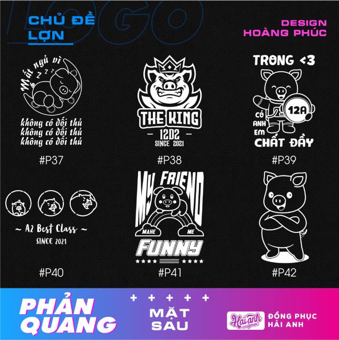 Logo phản quang cho team tuổi Hợi