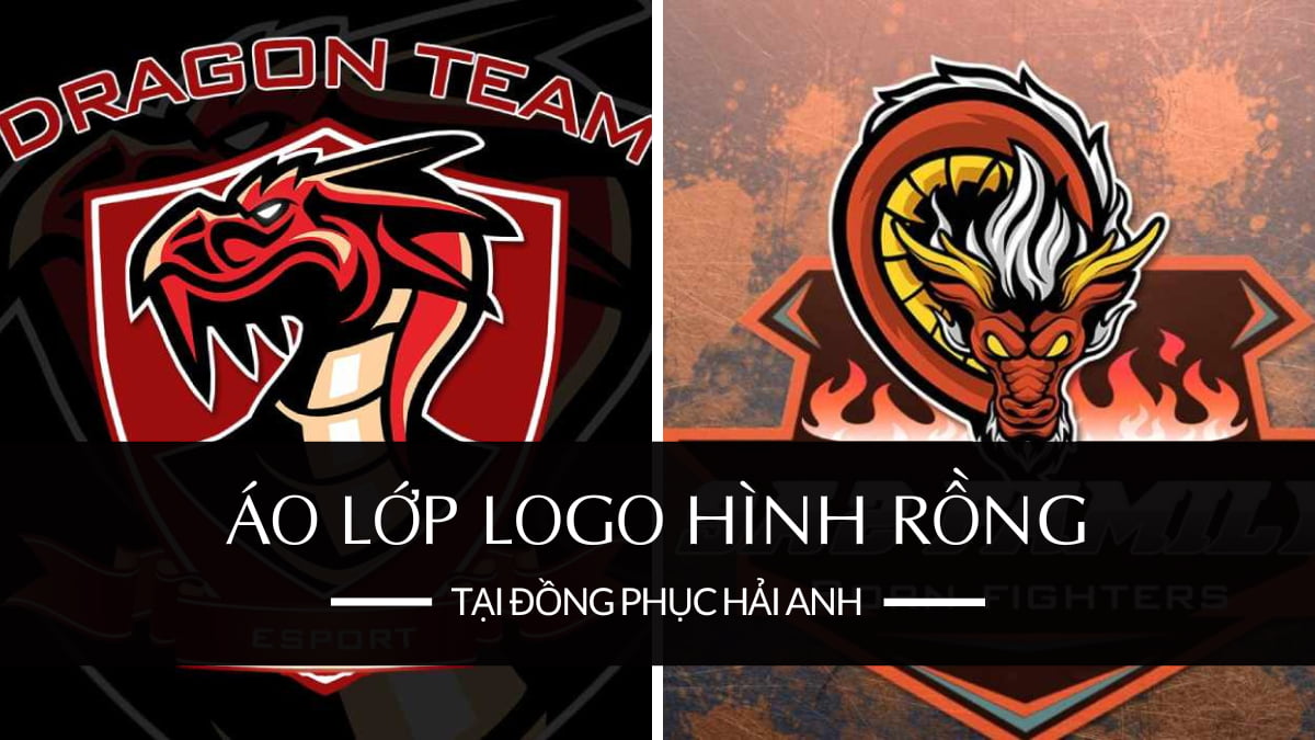 Áo lớp logo hình rồng