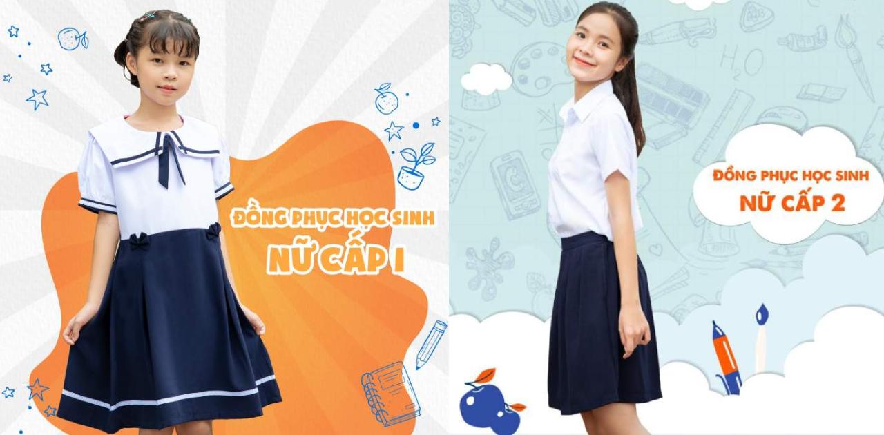 Mẫu đồng phục học sinh đẹp, cao cấp mua tại TPHCM