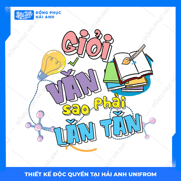 Logo chuyên Văn giỏi văn sao phải lăn tăn