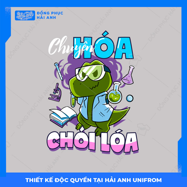 Logo chuyên Hóa chói lóa