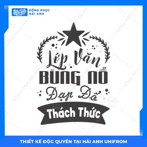 Logo chuyên Văn bùng nổ đạp đổ thách thức