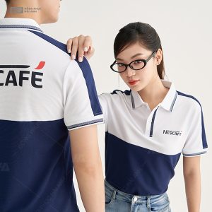 Áo polo đồng phục Nescafe với khả năng thấm hút mồ hôi tối ưu