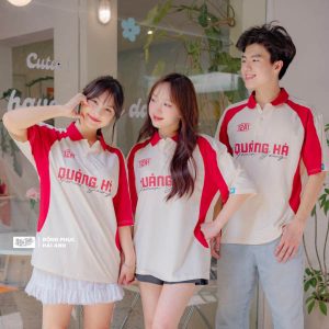 Áo lớp polo oversize Wassup màu kem cheese hot hit mới ra mắt